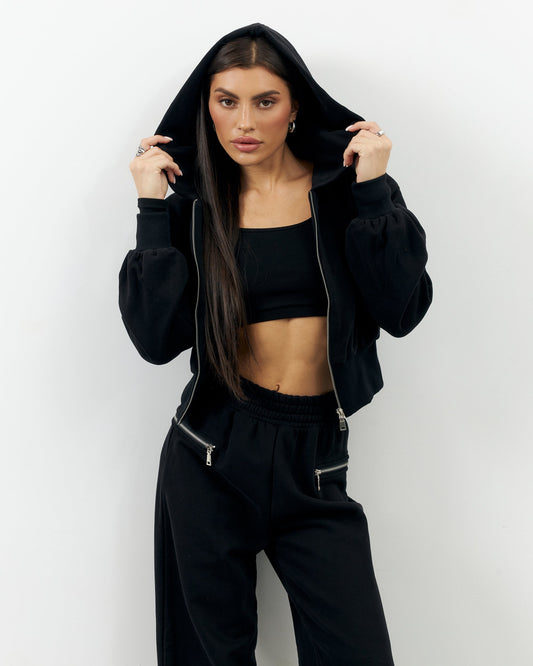 Костюм Blackie із вкороченим зіп-худі